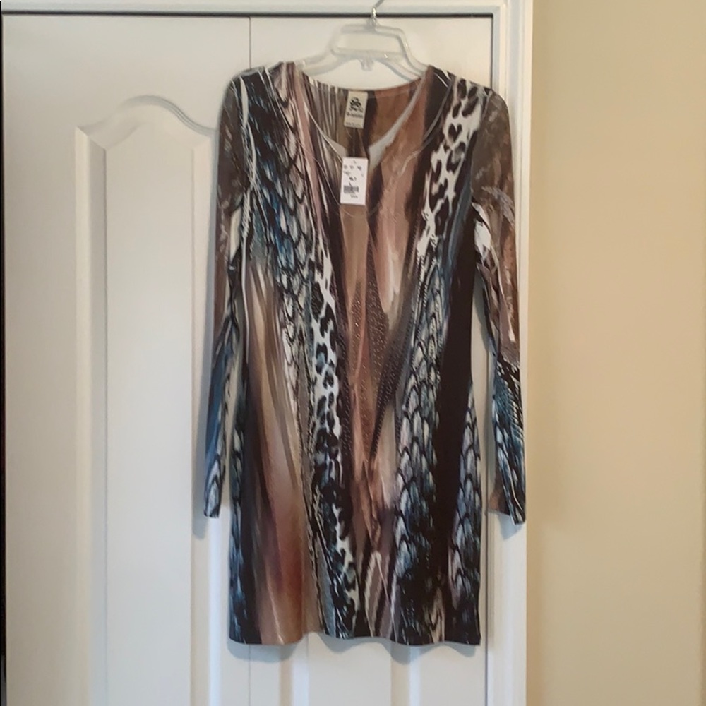 NWT S 12 multicolor dress
